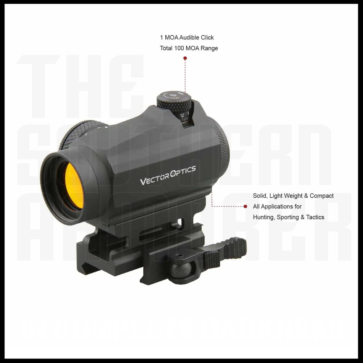 VECTOR OPTICS MAVERICK GEN II RED DOT OPTIC SIGHT 1x22mm - The Southern Armorer LLC