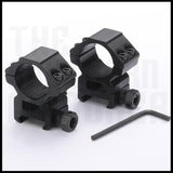 VICTOPTICS LOW PROFILE 25.4mm (1") SCOPE RINGS FOR PICATINNY & WEAVER RAILS - The Southern Armorer LLC